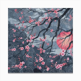 Cherry Blossoms 3 Canvas Print