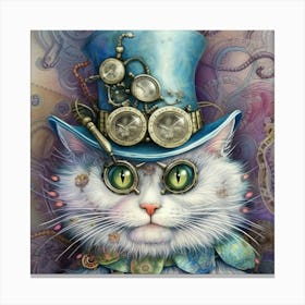 Steampunk Cat 2 Lienzo