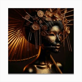 Asian Woman 5 Canvas Print