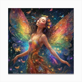 667773 A Luminous, Ethereal Nymph Dances Among Sparkling Xl 1024 V1 0 1 Canvas Print