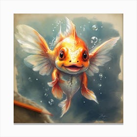 Goldfish 13 Canvas Print