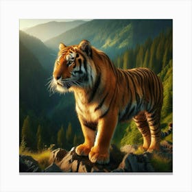 Tiger 9 Canvas Print