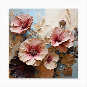 Hollyhock 5 Canvas Print