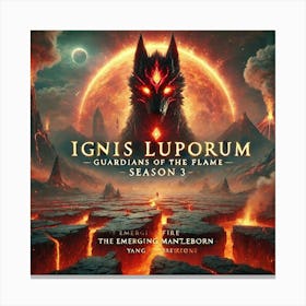 Ignis Luporum Converted Canvas Print