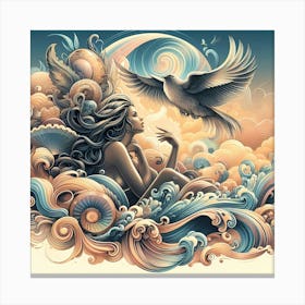 Dove Canvas Print