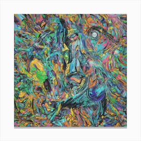 Abstract Painting Canvas Print