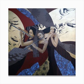 Harmonie 100x100x2 Cm Canvas Print