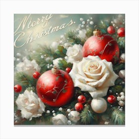 Merry Christmas 1 Canvas Print