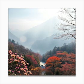 Autumn In Japan Canvas Print