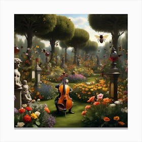 Garden Of Flowers 3 Canvas Print