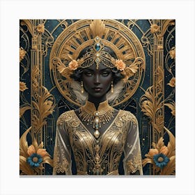 Egyptian Woman Canvas Print