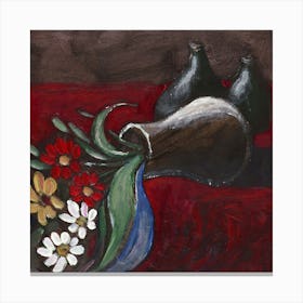 Overturned Vase Canvas Print