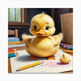 Ducky 41 Canvas Print