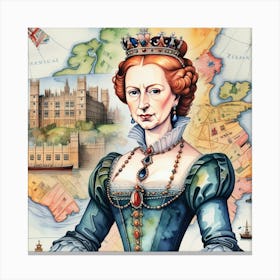 Queen Elizabeth I 11 Canvas Print