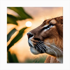 Cougar Canvas Print