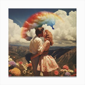 The Kiss Canvas Print