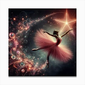 Star Ballerina Canvas Print