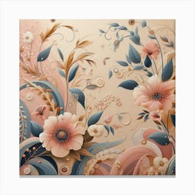 Floral Painting Canvas Print