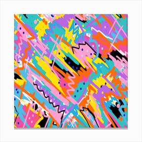 Colorful Abstract Art Canvas Print