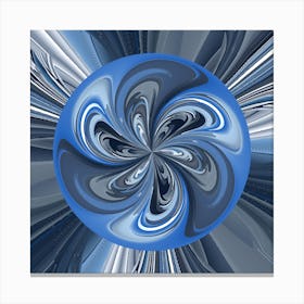 Whirling Geometry - #22 Canvas Print