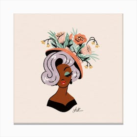 Miss Jasmine – Art Print Canvas Print