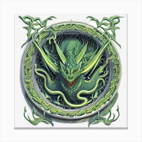 Poison Dragon Canvas Print