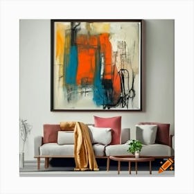 Abstract Painting 9 Canvas Print