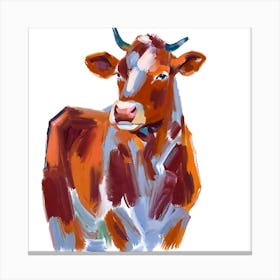 Hereford Cow 04 Canvas Print