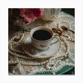 Cup Of Coffee 98 Canvas Print