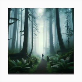 Forest Path Canvas Print