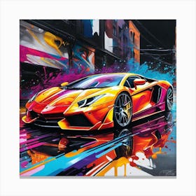 Lamborghini 154 Canvas Print