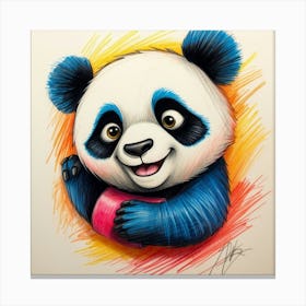 Panda Bear 41 Canvas Print