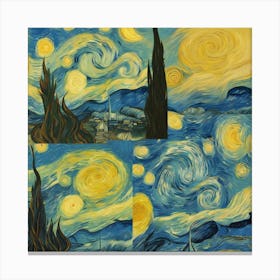 Starry Night 13 Canvas Print