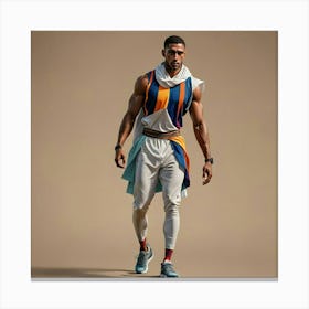 Nba Basketball Player Canvas Print