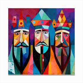 Three Kings By Daniel Canvas Print