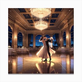 Ballroom Dance Canvas Print