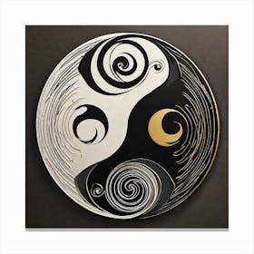 Yin Yang 38 Canvas Print