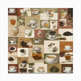 Tea Art 14 Canvas Print