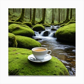 Mossy Forest 2 Canvas Print