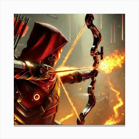 Ember Archer 3 Converted Canvas Print