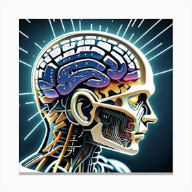 Human Brain 7 Canvas Print