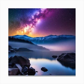 Milky Canvas Print