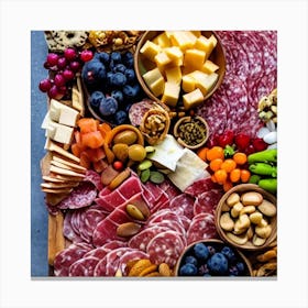 Charcuterie6 Canvas Print