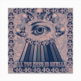 Eye bandana Canvas Print