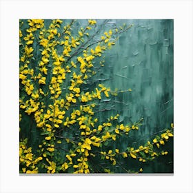 Forsythia 4 Canvas Print