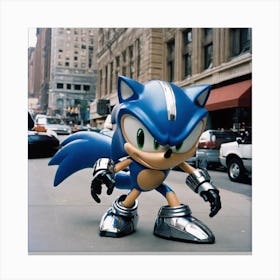 Sonic The Hedgehog 98 Canvas Print