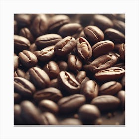 Coffee Beans 348 Canvas Print