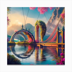 Fairytale Bridge 2 Canvas Print