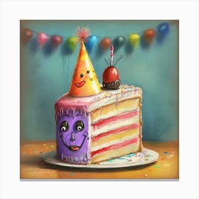 Birthday Cake 23 Canvas Print