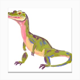 Komodo Dragon Lizard 07 Canvas Print